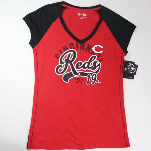 Campus Lifestyle Tops - Campus Lifestyle Womens Cincinnati Reds Genuine Merchandise Shirt Size L Votto